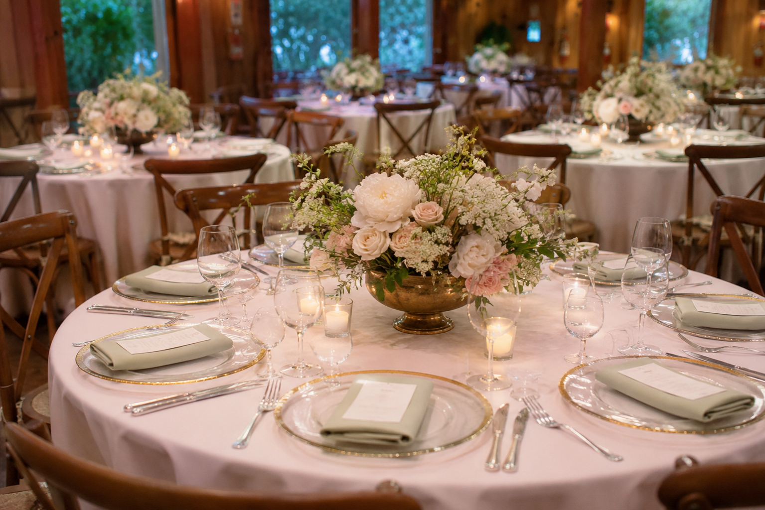 Le Papillon restaurant reception