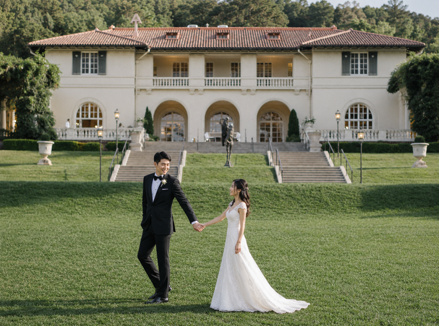 Montalvo Arts Center bridal portrait