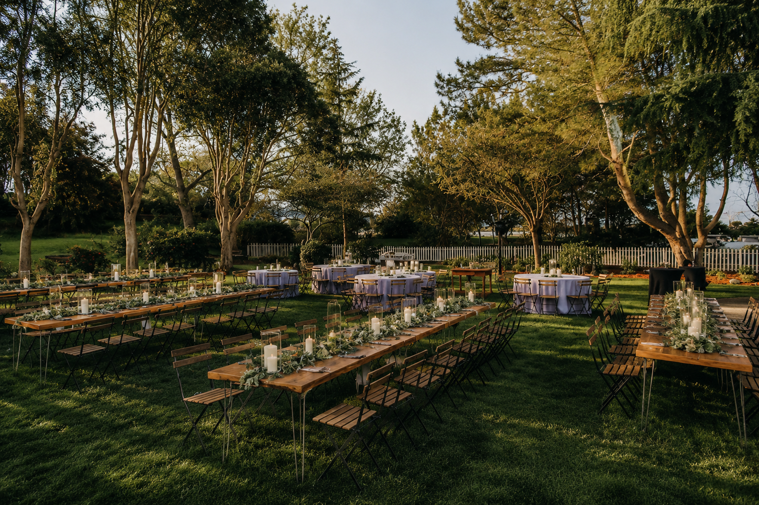 Rengstorff House garden reception